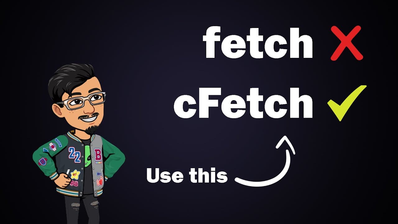 cFetch & CResponse - The Ultimate Fetch API Combo for Next.js